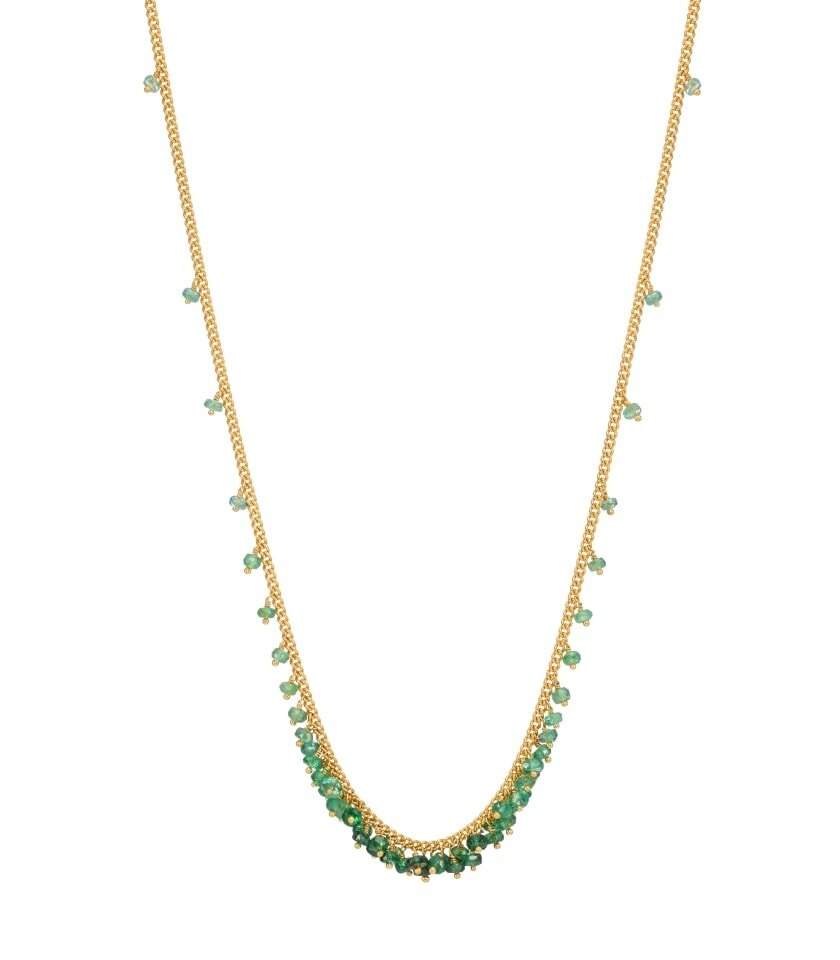 emerald-beaded-graduated-row-necklace