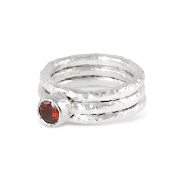 silver-stacking-rings-with-garnet