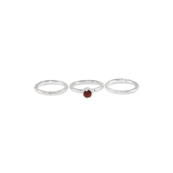 silver-stacking-rings-with-garnet