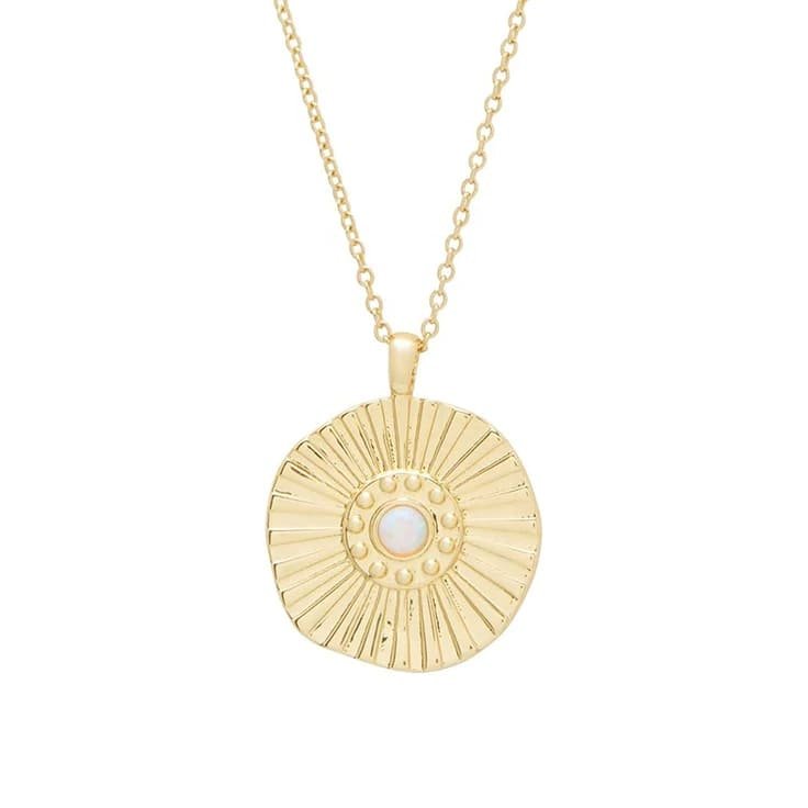 opal-sunburst-pendant-gold