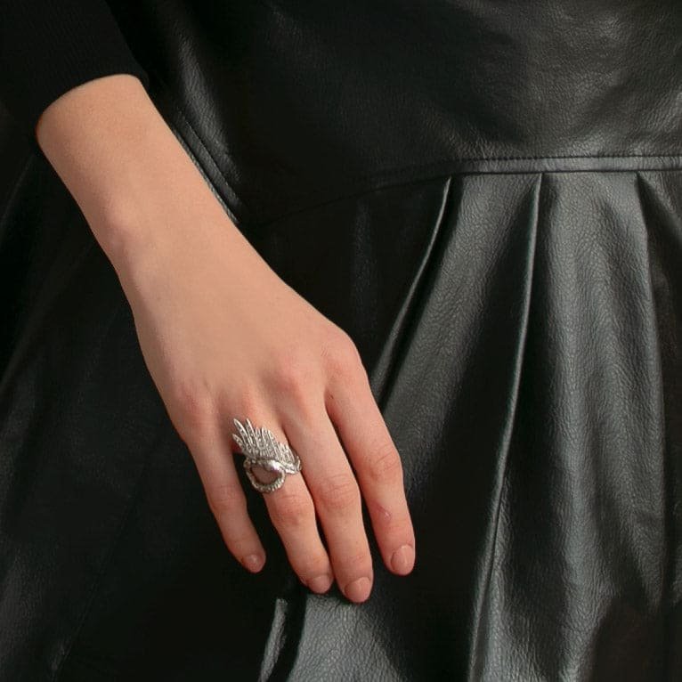 silver-swan-ring