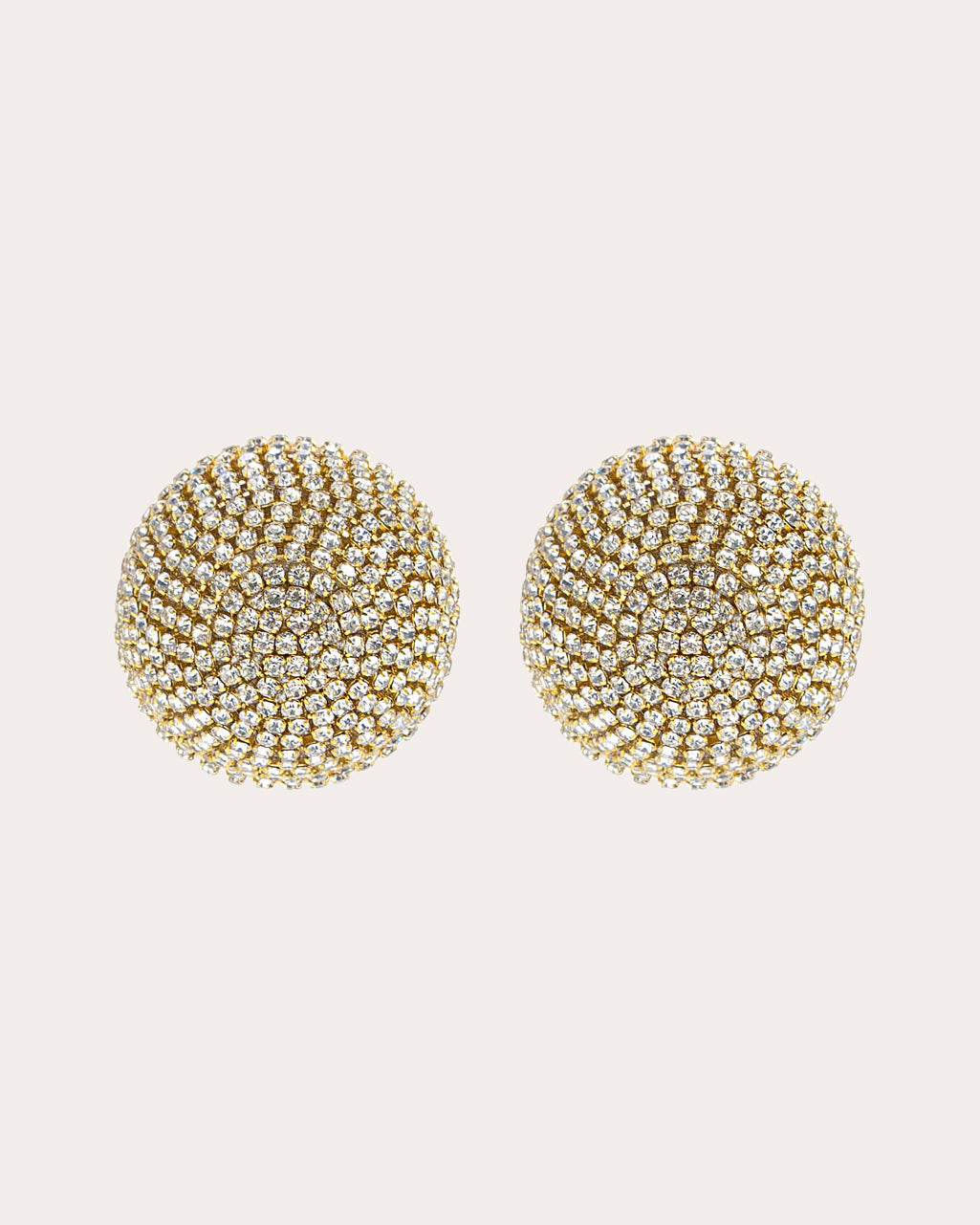 Bold Gold Gaia Glam Jumbo Stud Earrings