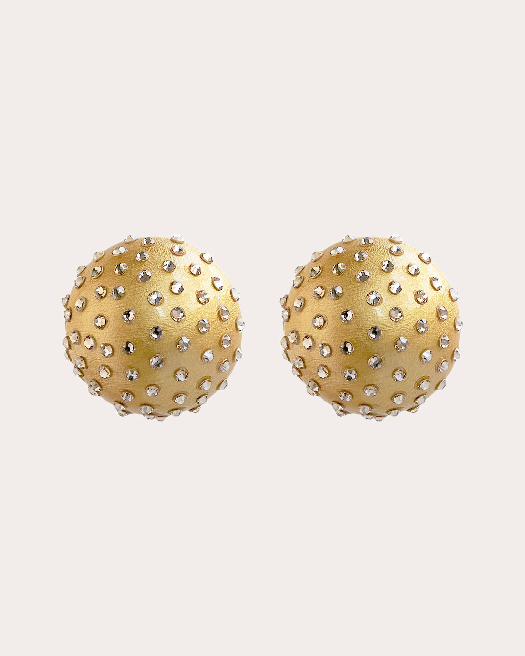 Gold Luxe Gaia Midi Jet Stud Earrings