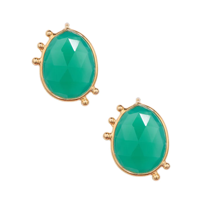 amazonia-organica-green-stud-earrings