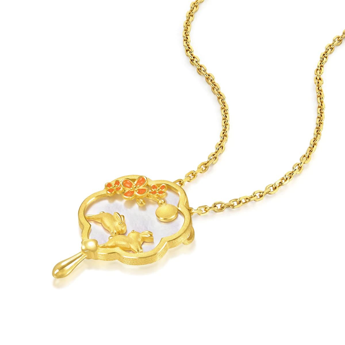 blossom-rabbit-fan-pendant-in-24k-gold-chow-sang-sang