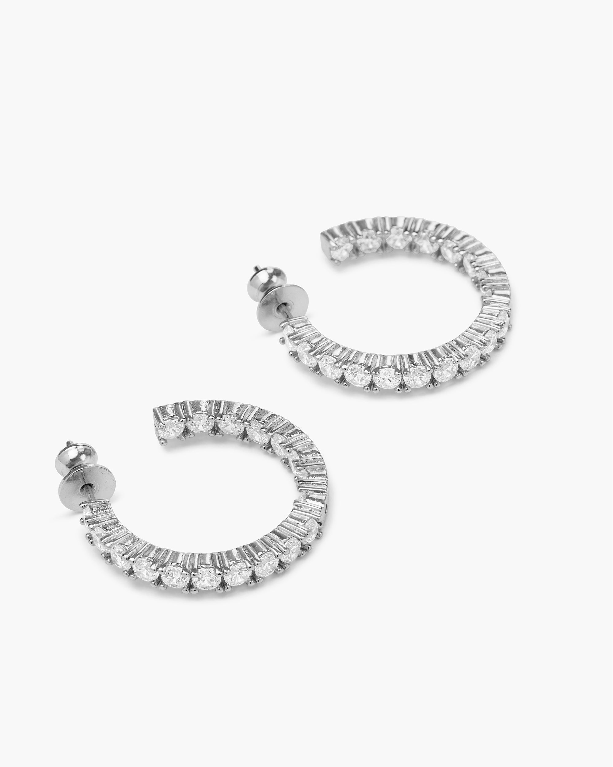 heiress-hoops-1-inch-in-silver-and-white-diamondettes