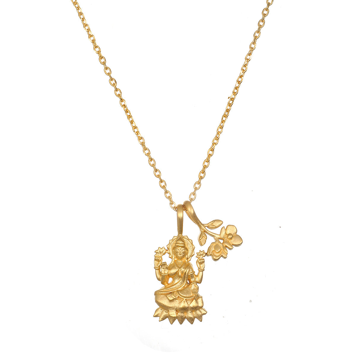 Lakshmi Hindu Goddess, Awaken Abundance Necklace