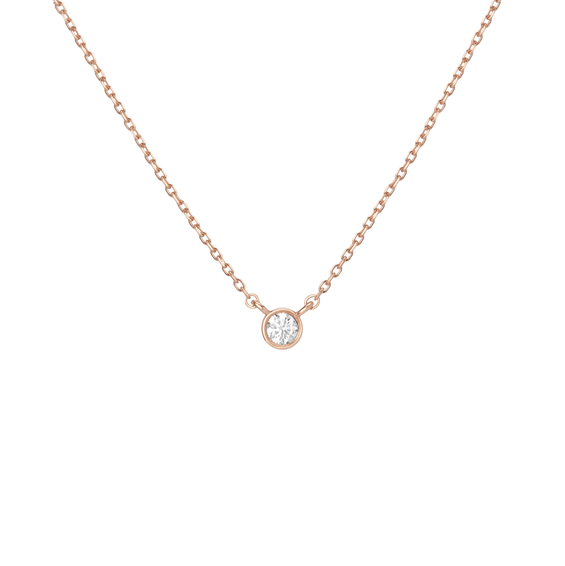 medium-diamond-bezel-necklace-in-18k-rose-gold-aurate