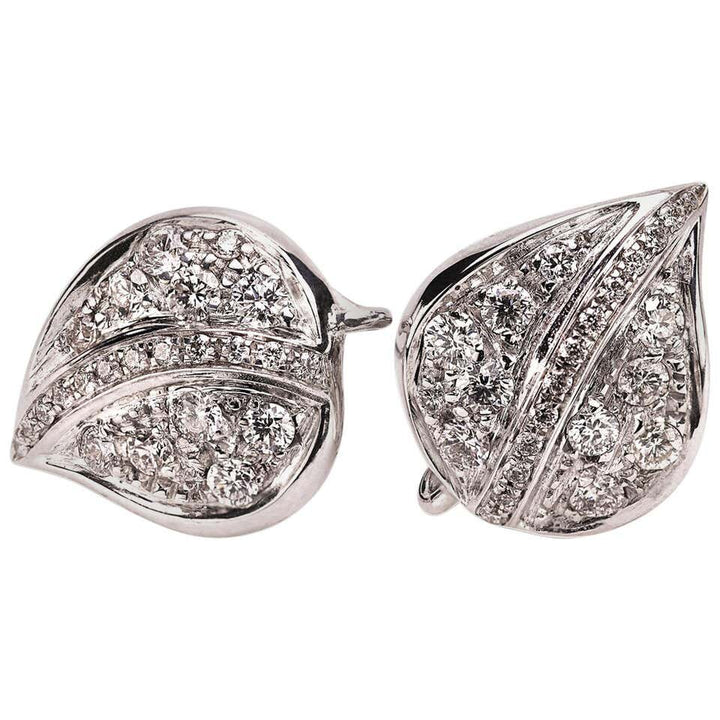 diamond-leaves-earrings