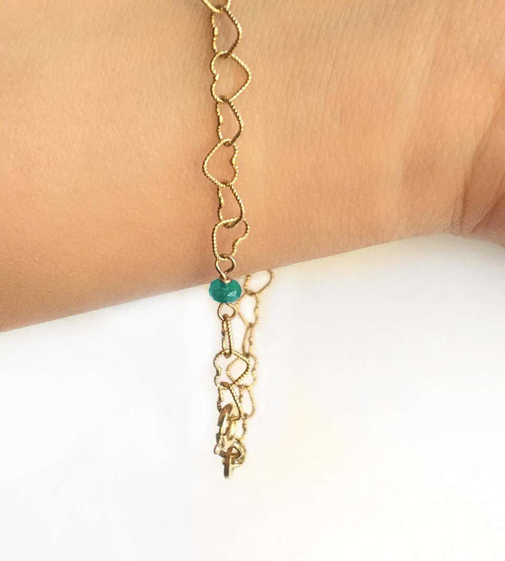 emerald-little-hearts-bracelet