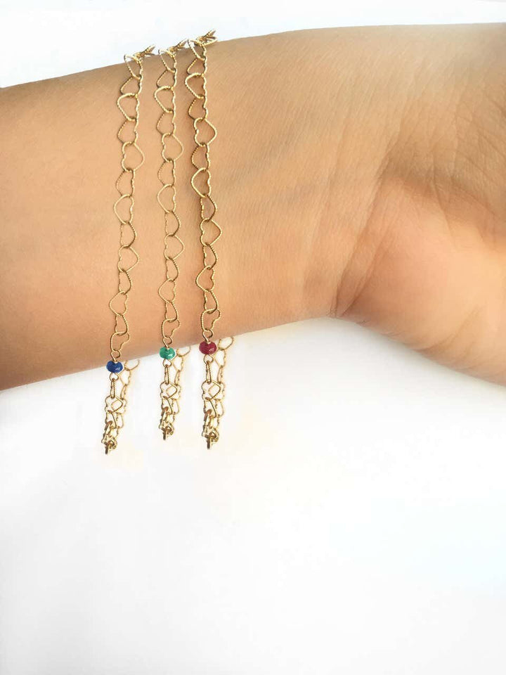 emerald-little-hearts-bracelet