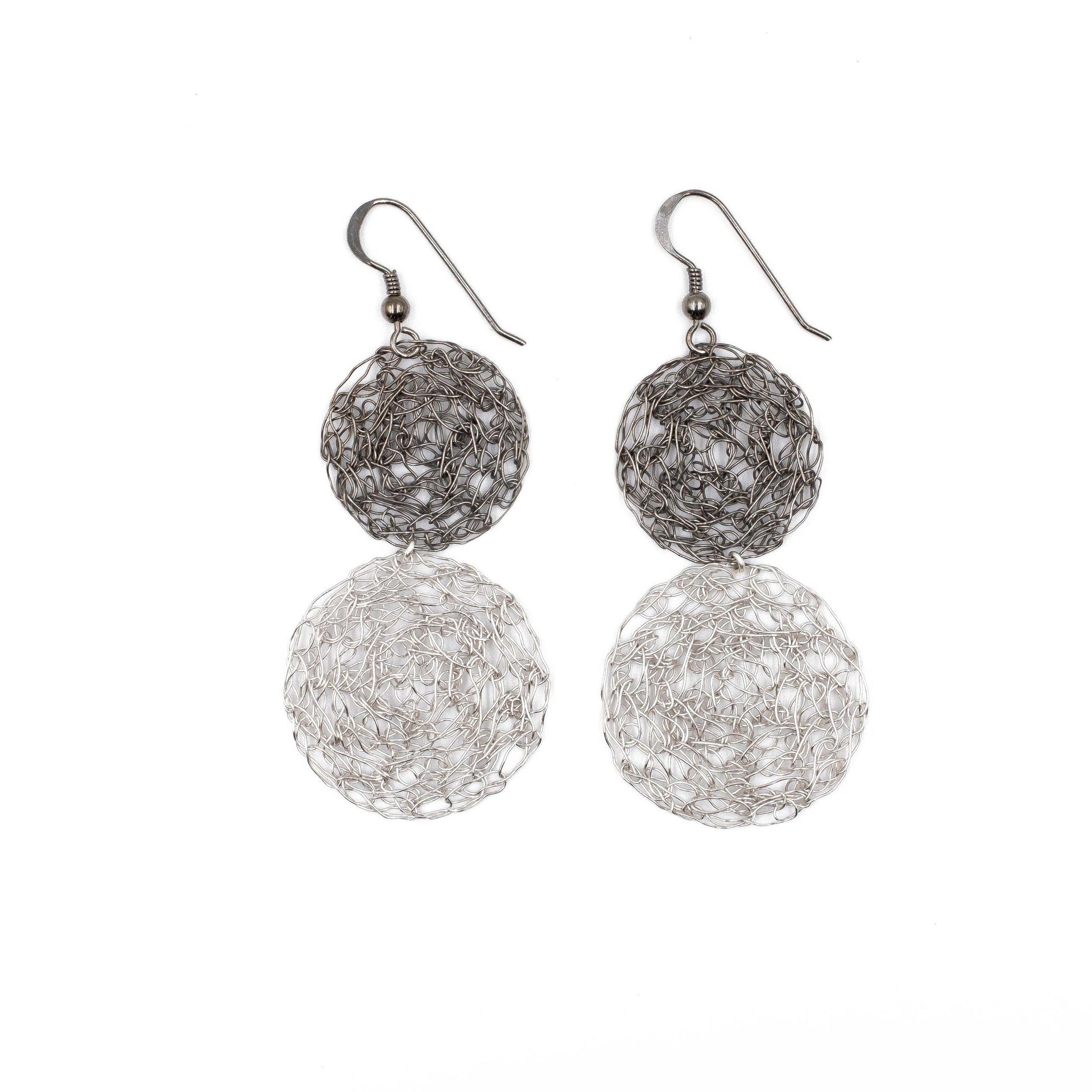 black-rhodium-and-platinum-disc-earrings