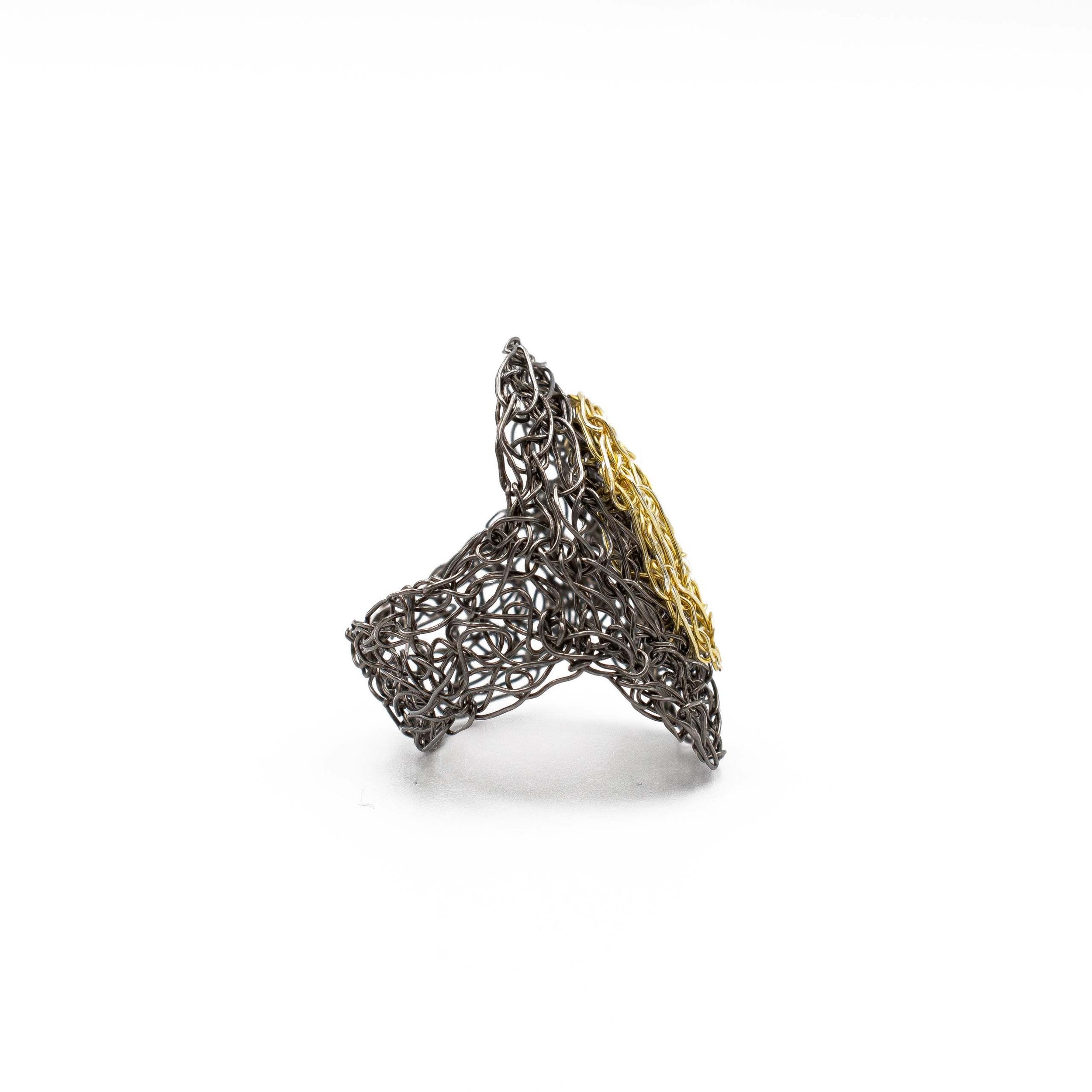 black-rhodium-and-gold-oval-ring