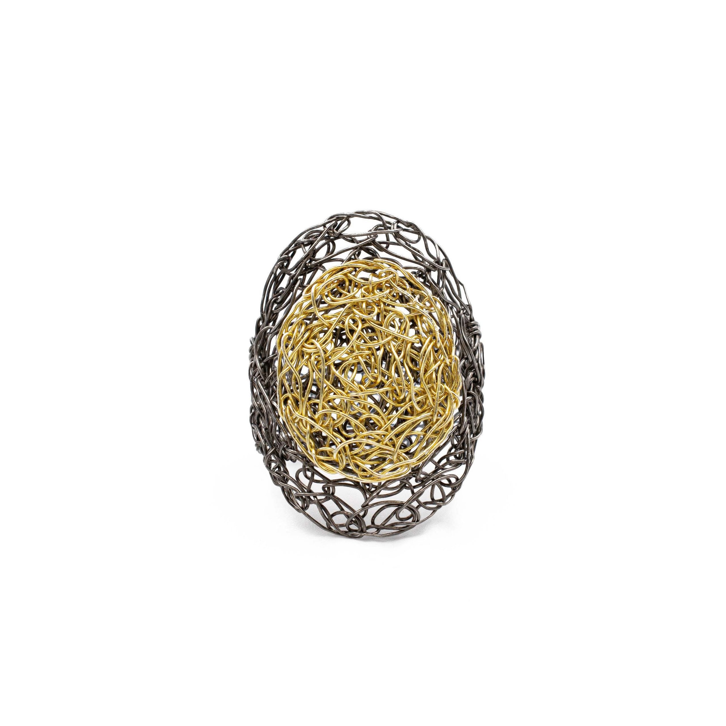 black-rhodium-and-gold-oval-ring