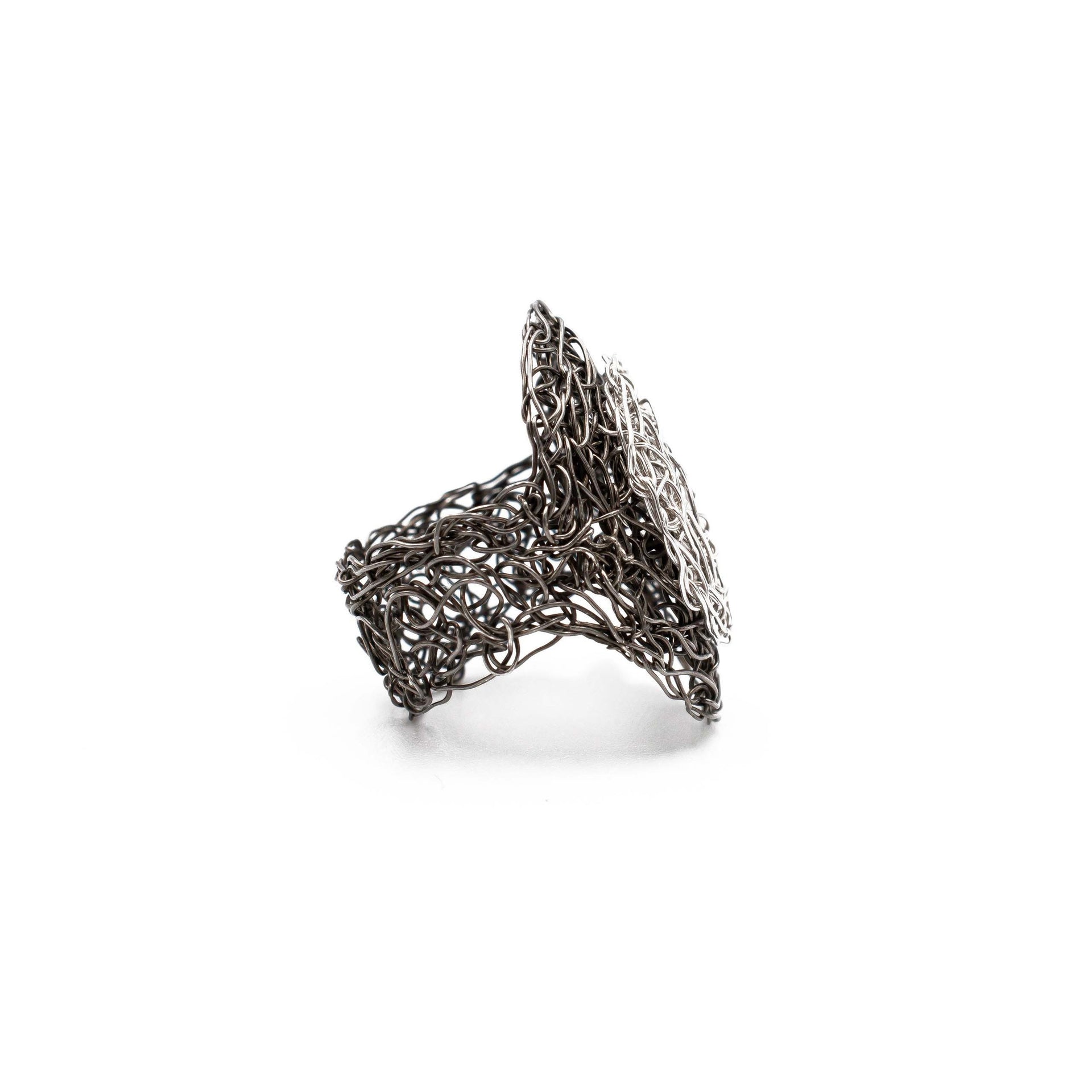 black-rhodium-and-platinum-oval-ring