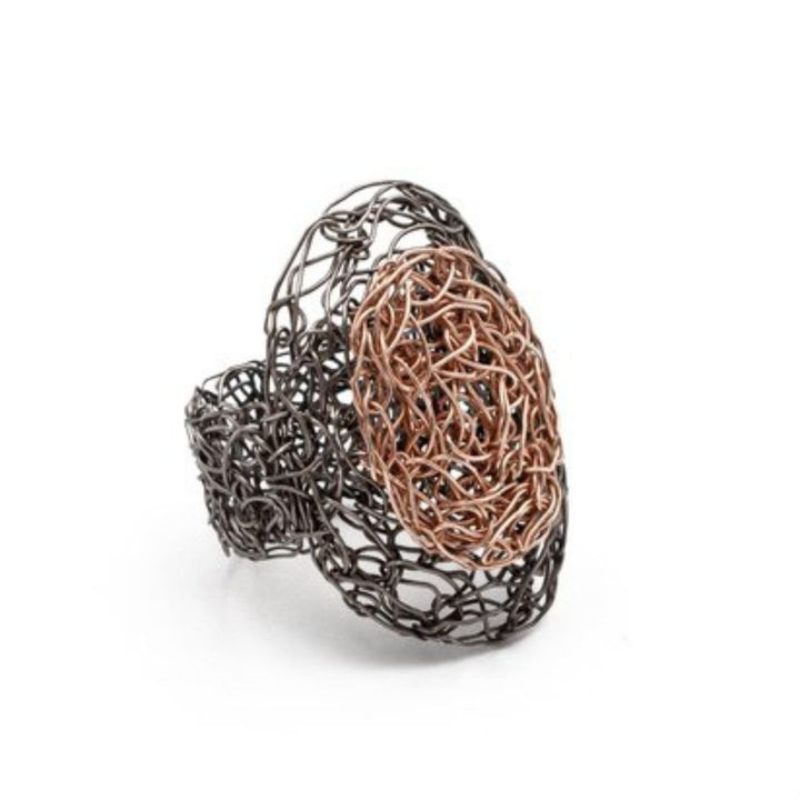 black-rhodium-and-rose-gold-oval-ring