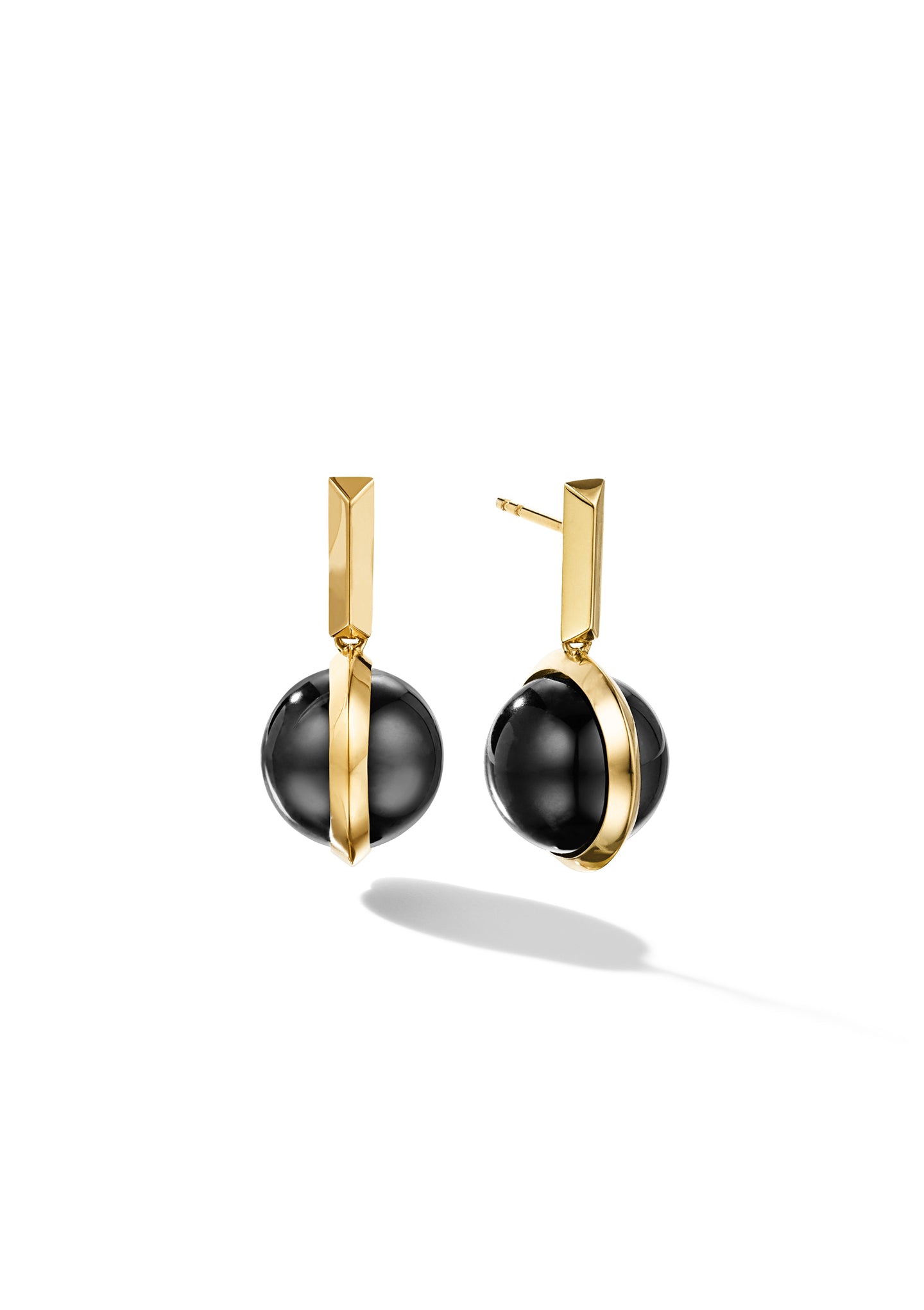 The Edged Orb Earrings