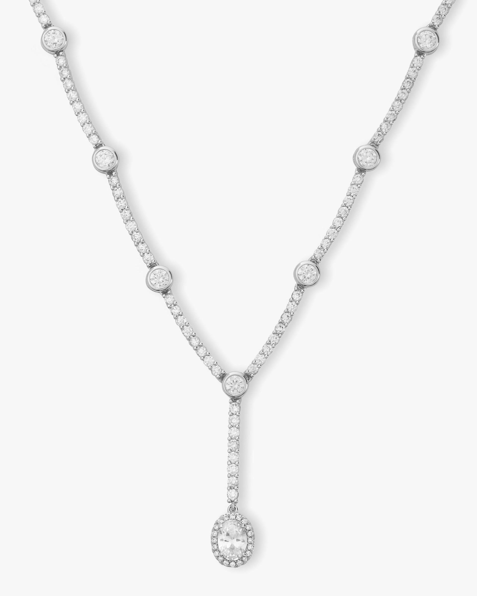 she-is-an-icon-lariat-necklace-16-inch-in-silver-and-white-diamondettes