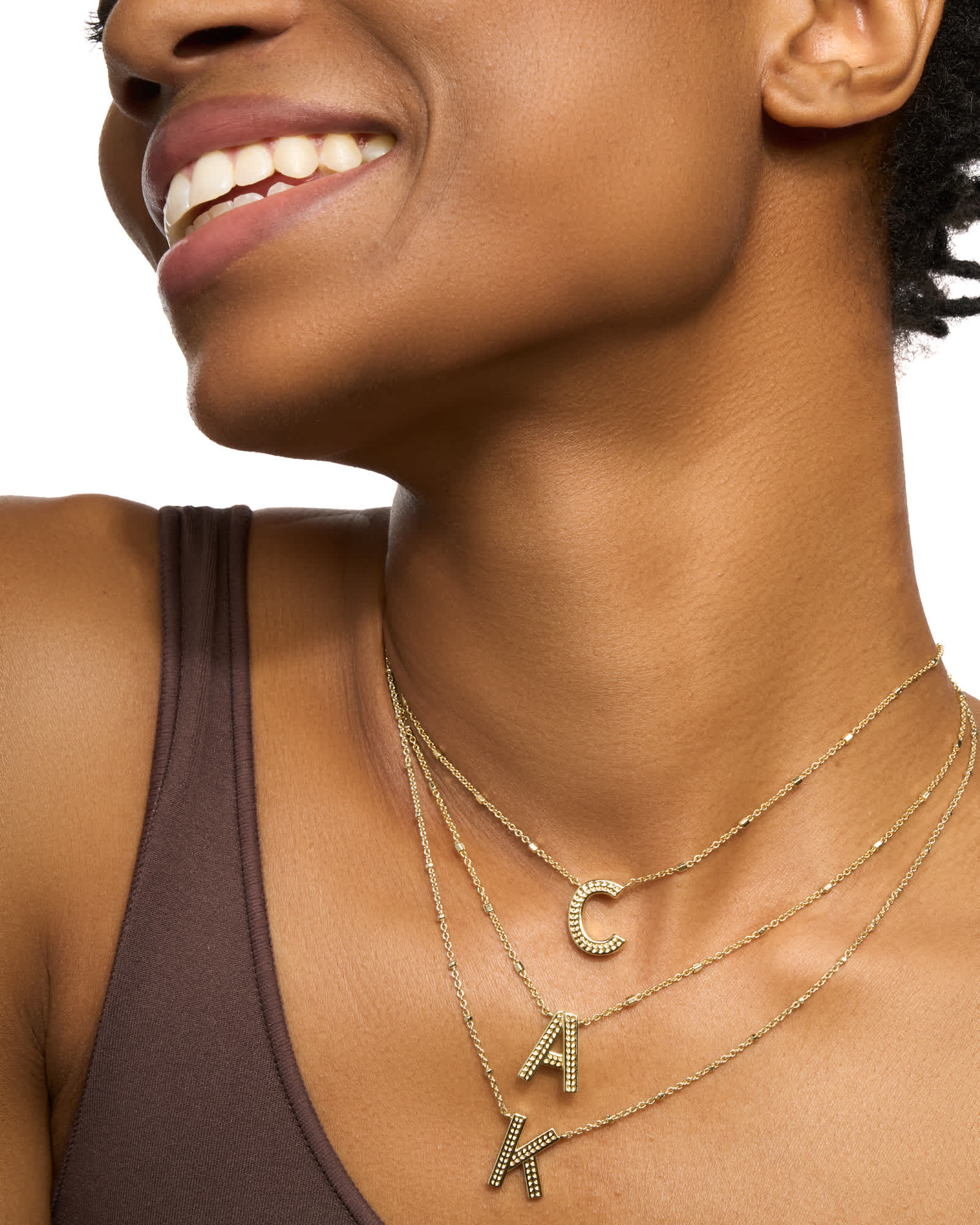 Letter k necklace online