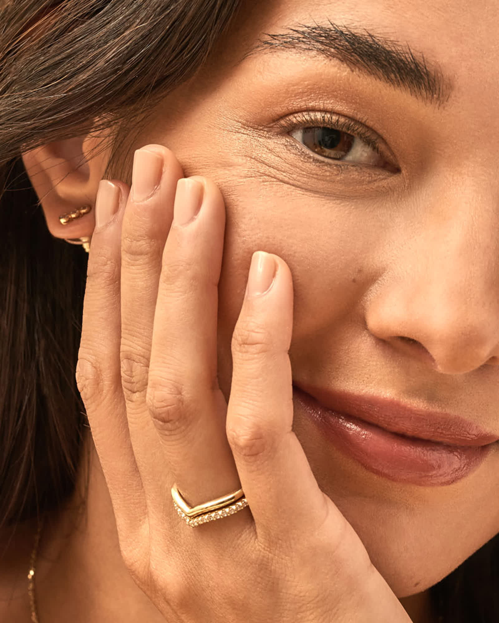 Swarovski wishbone ring deals