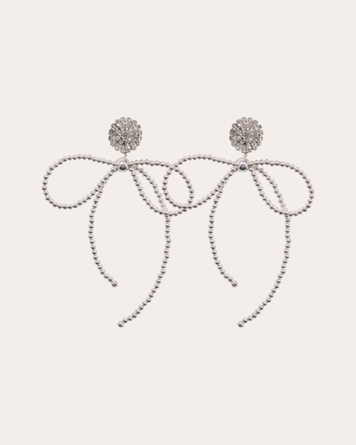 Silver Starless Lucia Drop Earrings