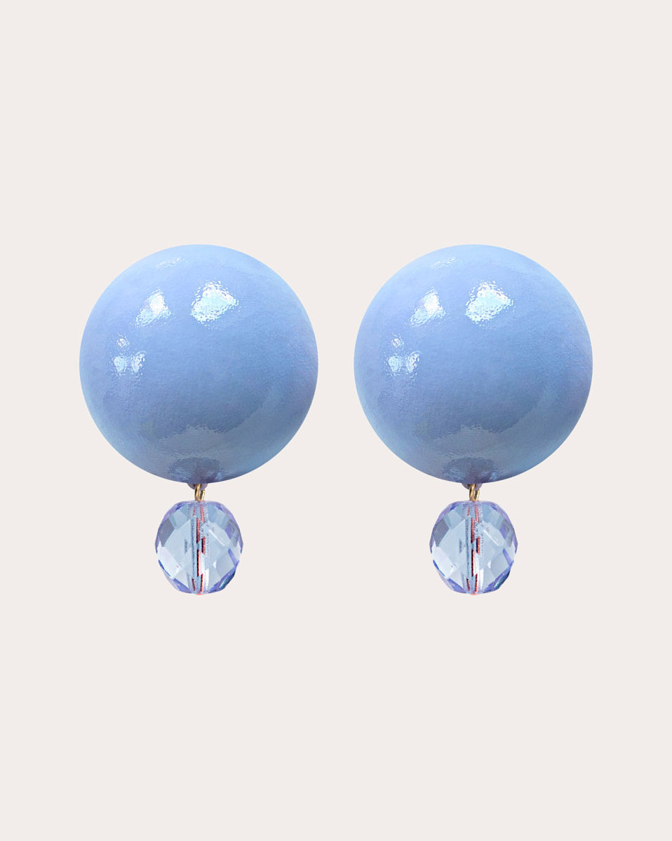 Soft Sky Luna Stud Earrings