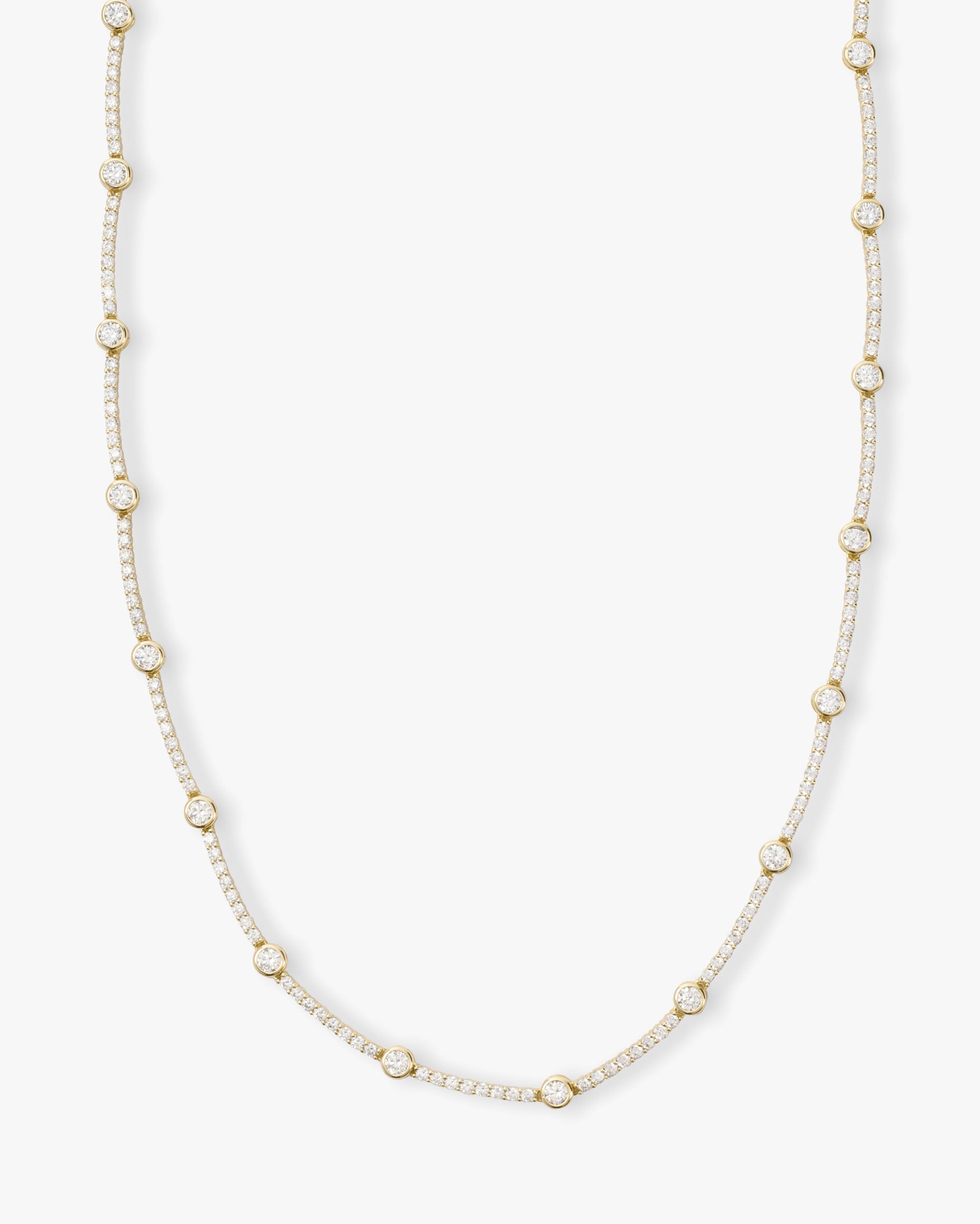 she-is-an-icon-station-necklace-16-inch-in-gold-and-white-diamondettes