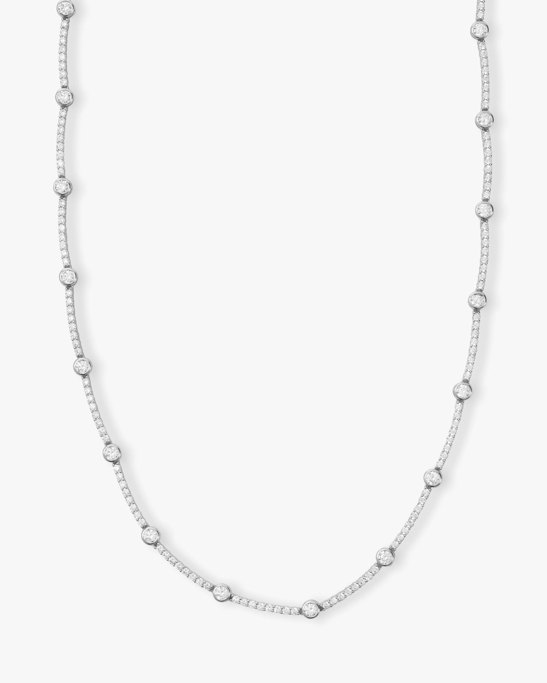 she-is-an-icon-station-necklace-18-inch-in-silver-and-white-diamondettes