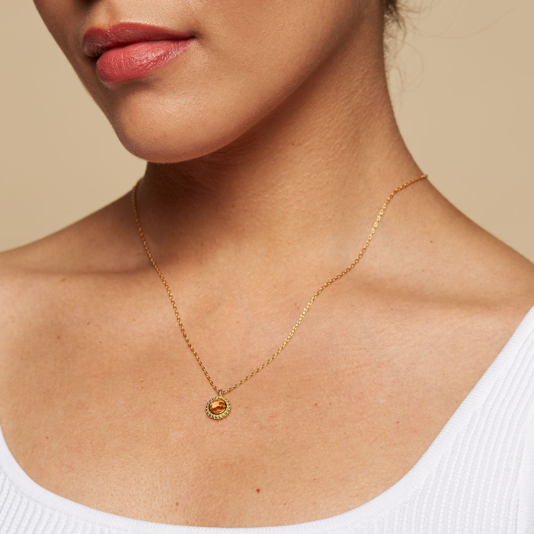 Vital Essence Citrine Necklace