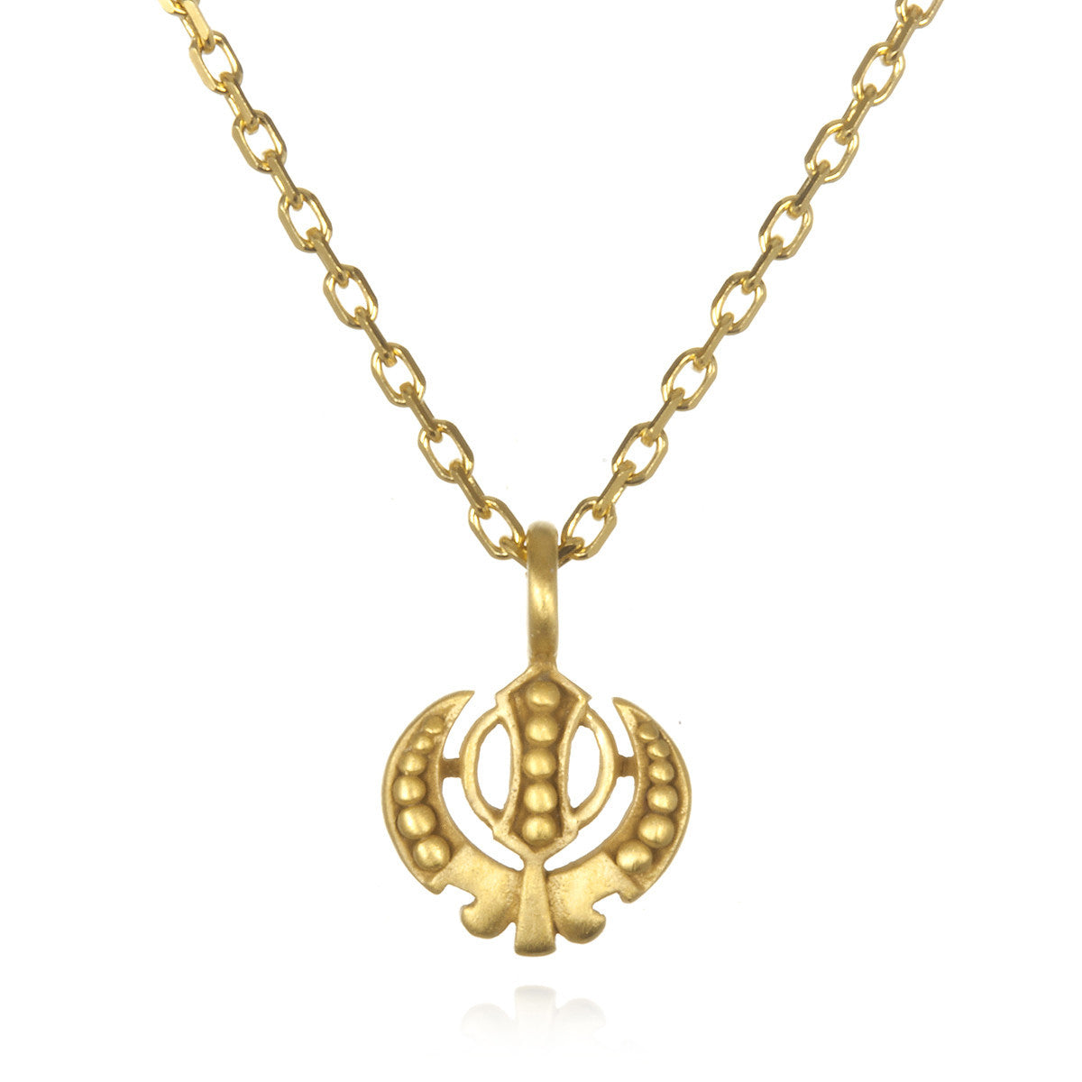 Adi Shakti Gold Necklace