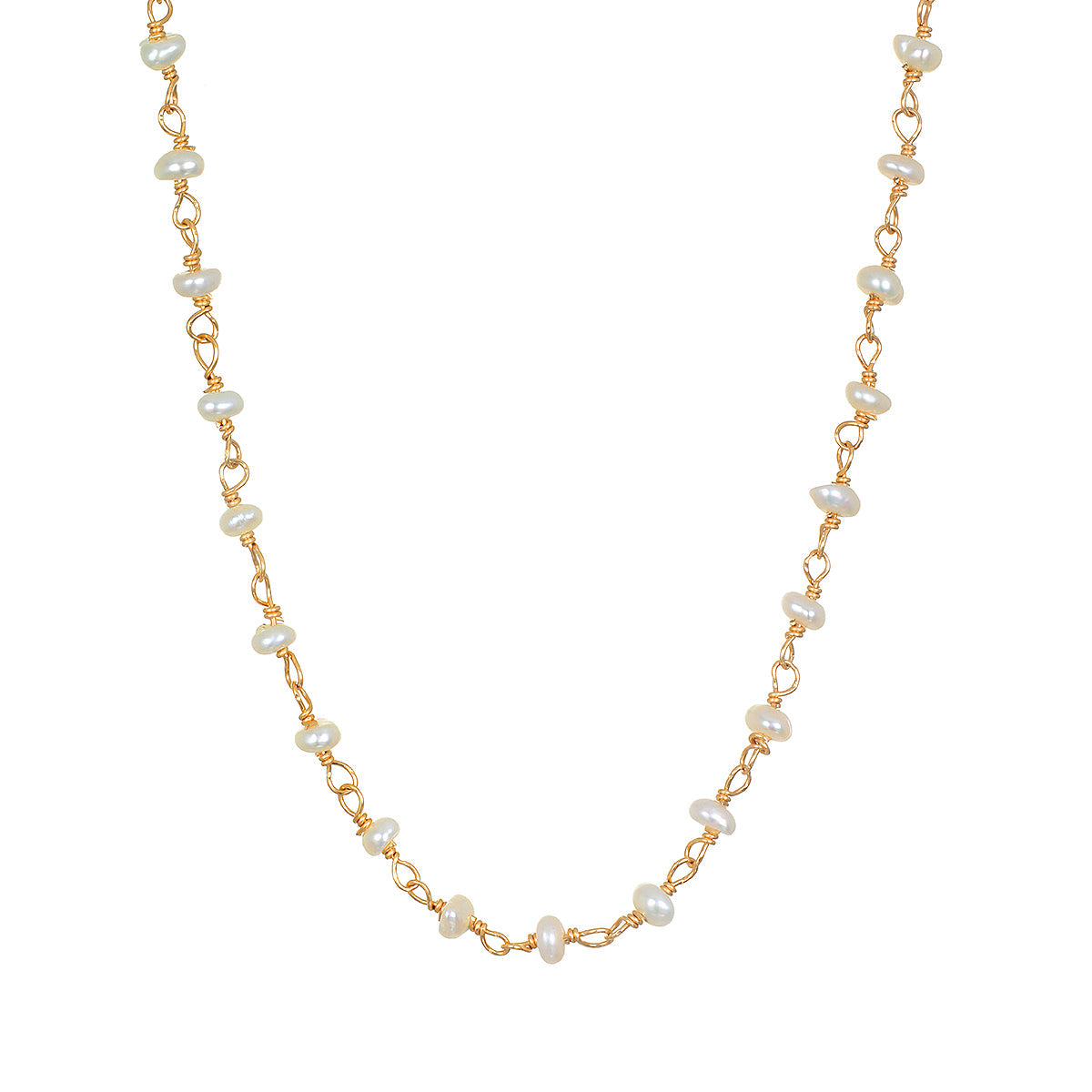 Scatter Light Pearl Choker