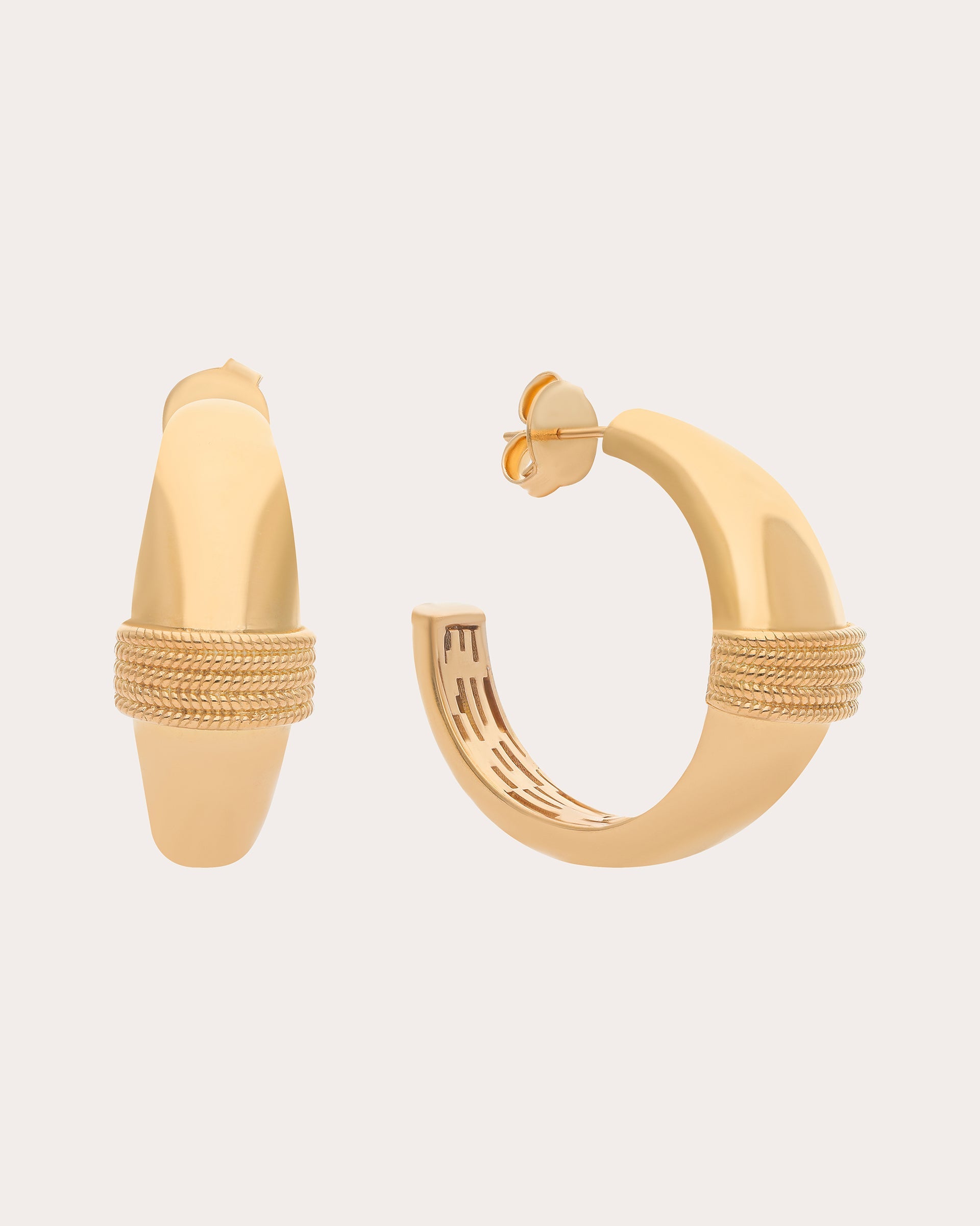 Naia 14K Gold-Plated Hoop Earrings