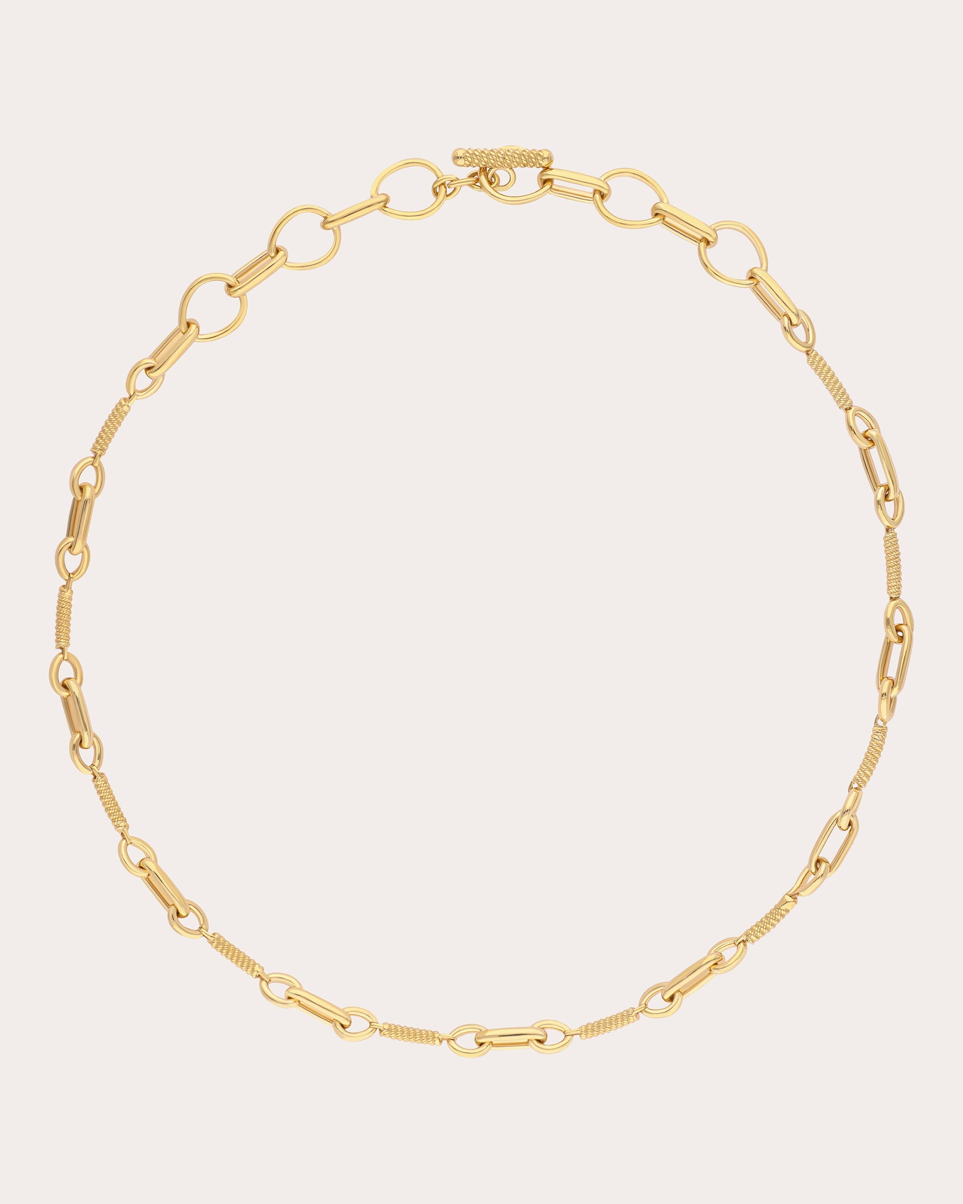 Naia 14K Gold-Plated Link Necklace