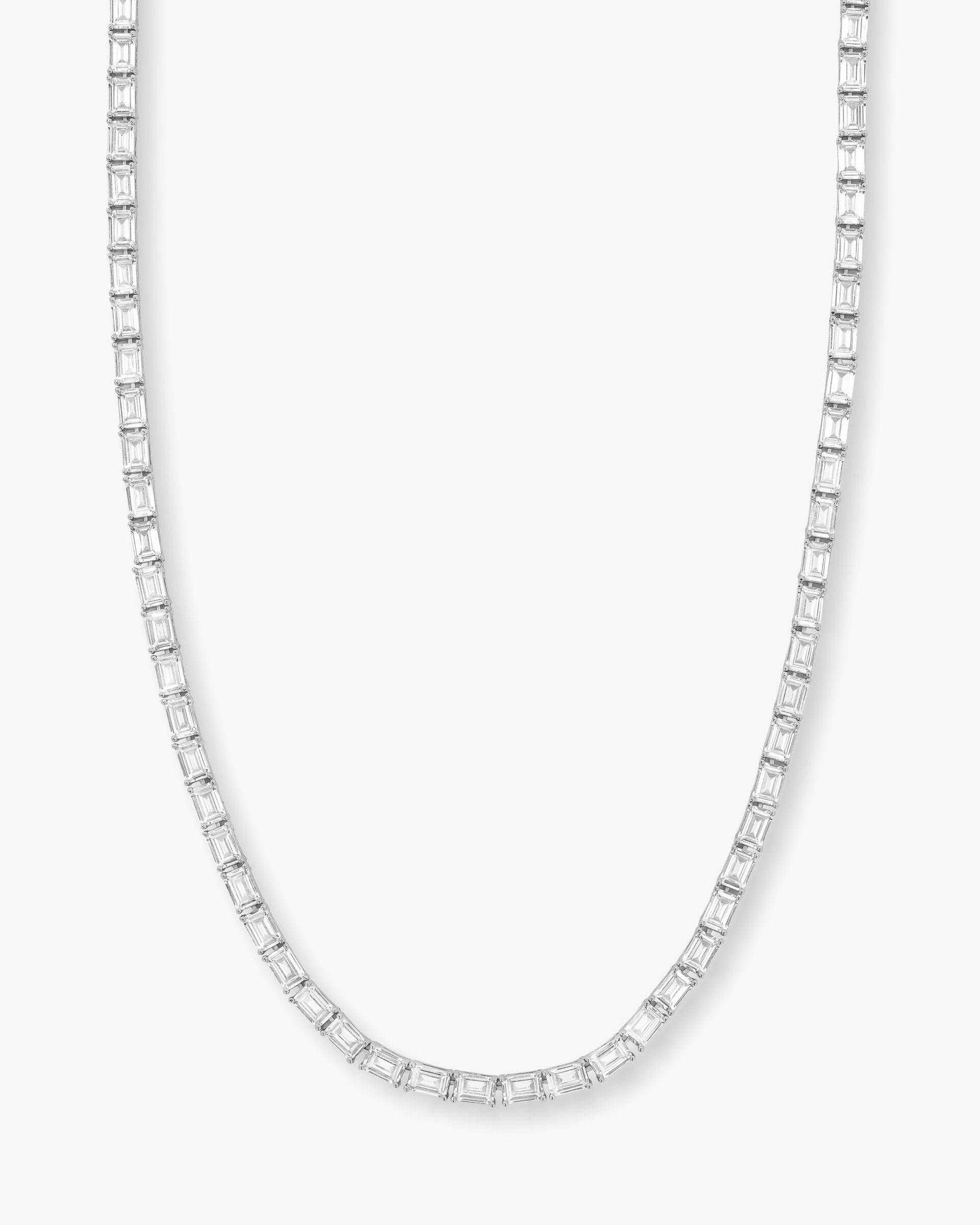 baby-grand-slam-tennis-necklace-18-inch-in-silver-and-white-diamondettes