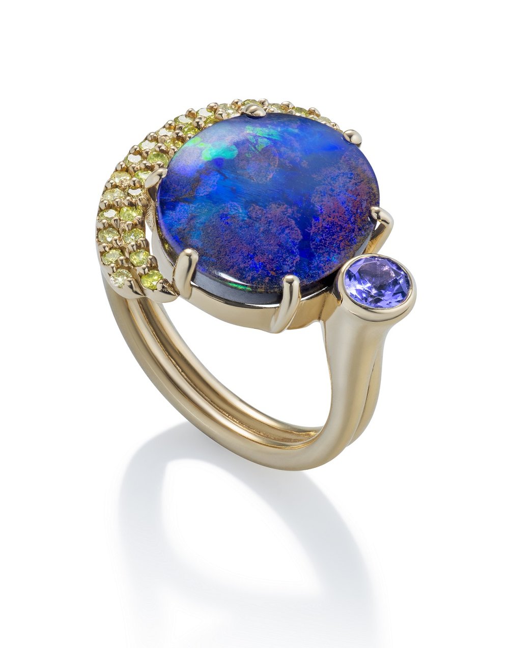 Blue Hour - Earthrise Ring