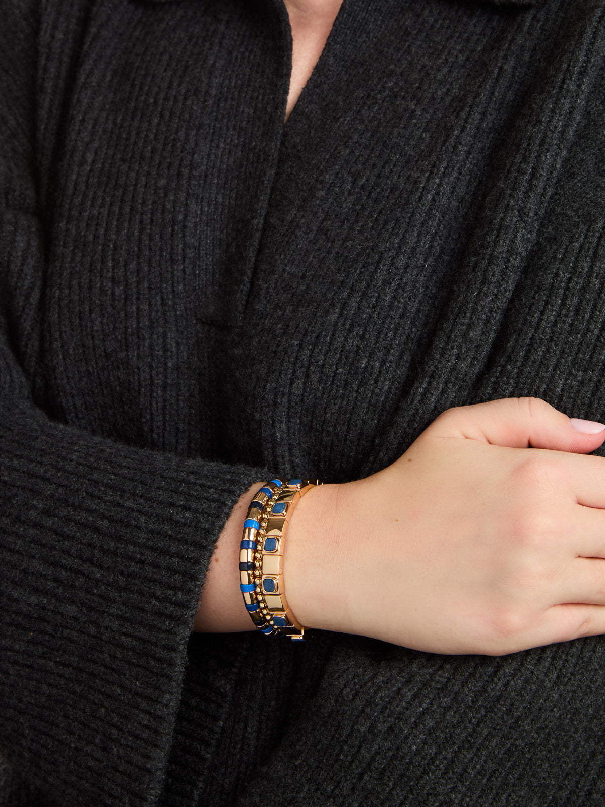 True Blue Set of 3 Bracelets