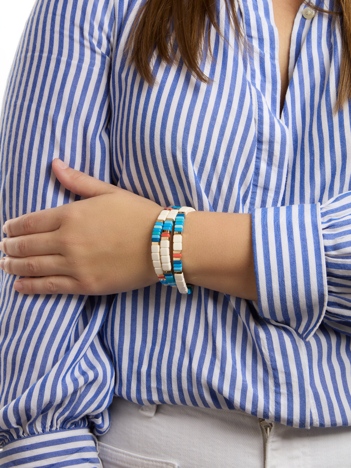 A Walk On The Beach Set of 3 Bracelet Stack