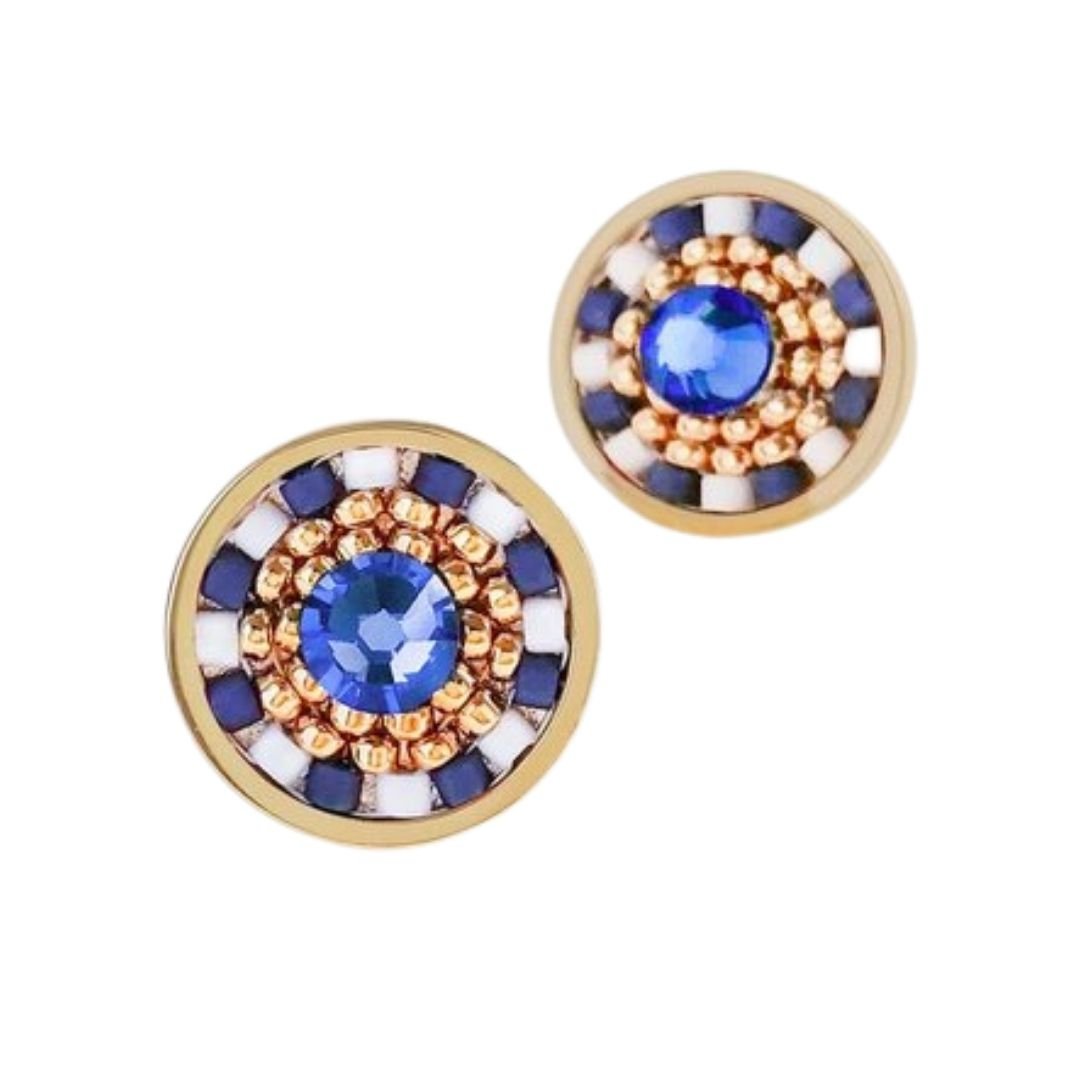 striped-medallion-serenity-stud-earrings