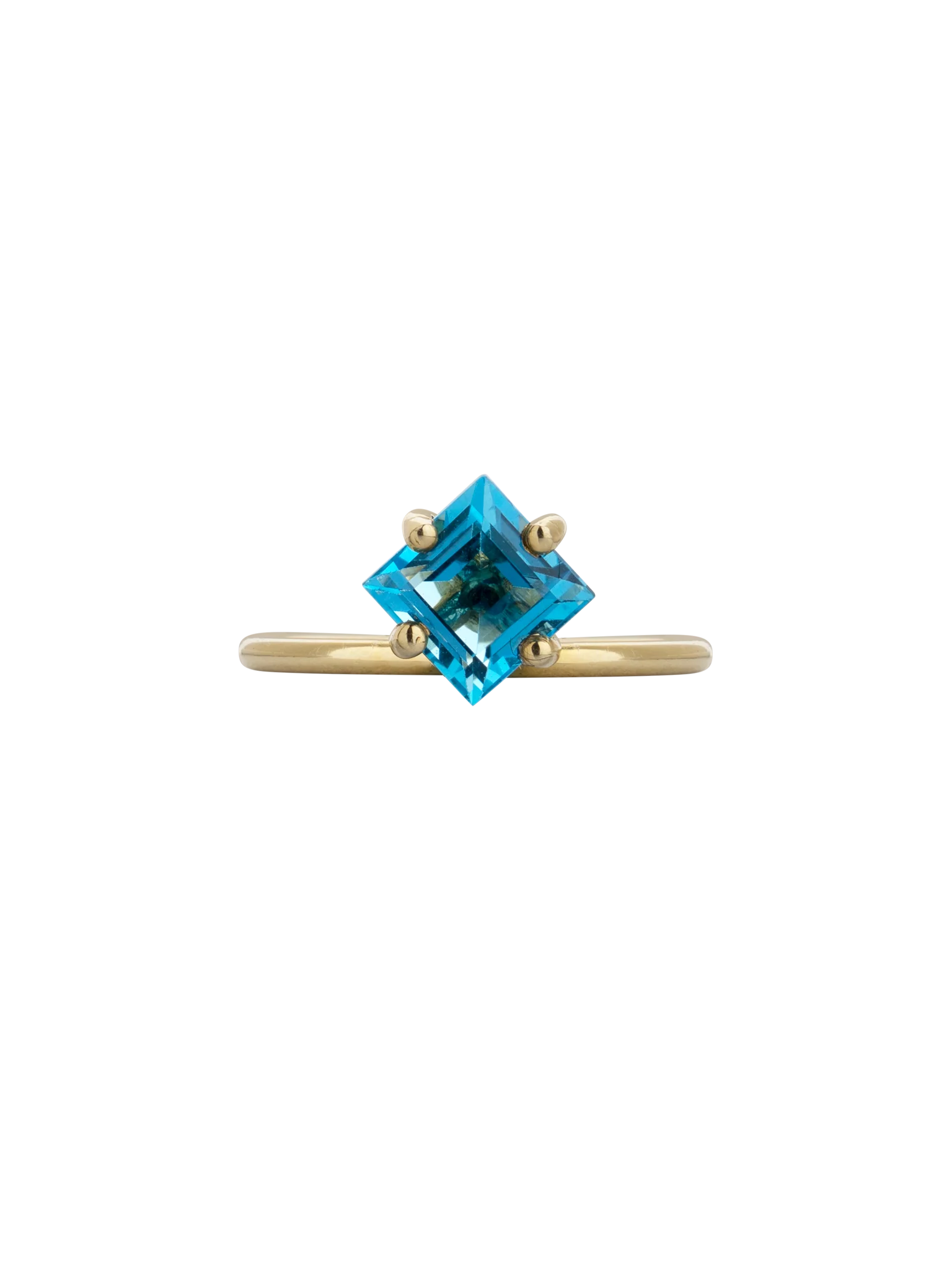 square-topaz-ring