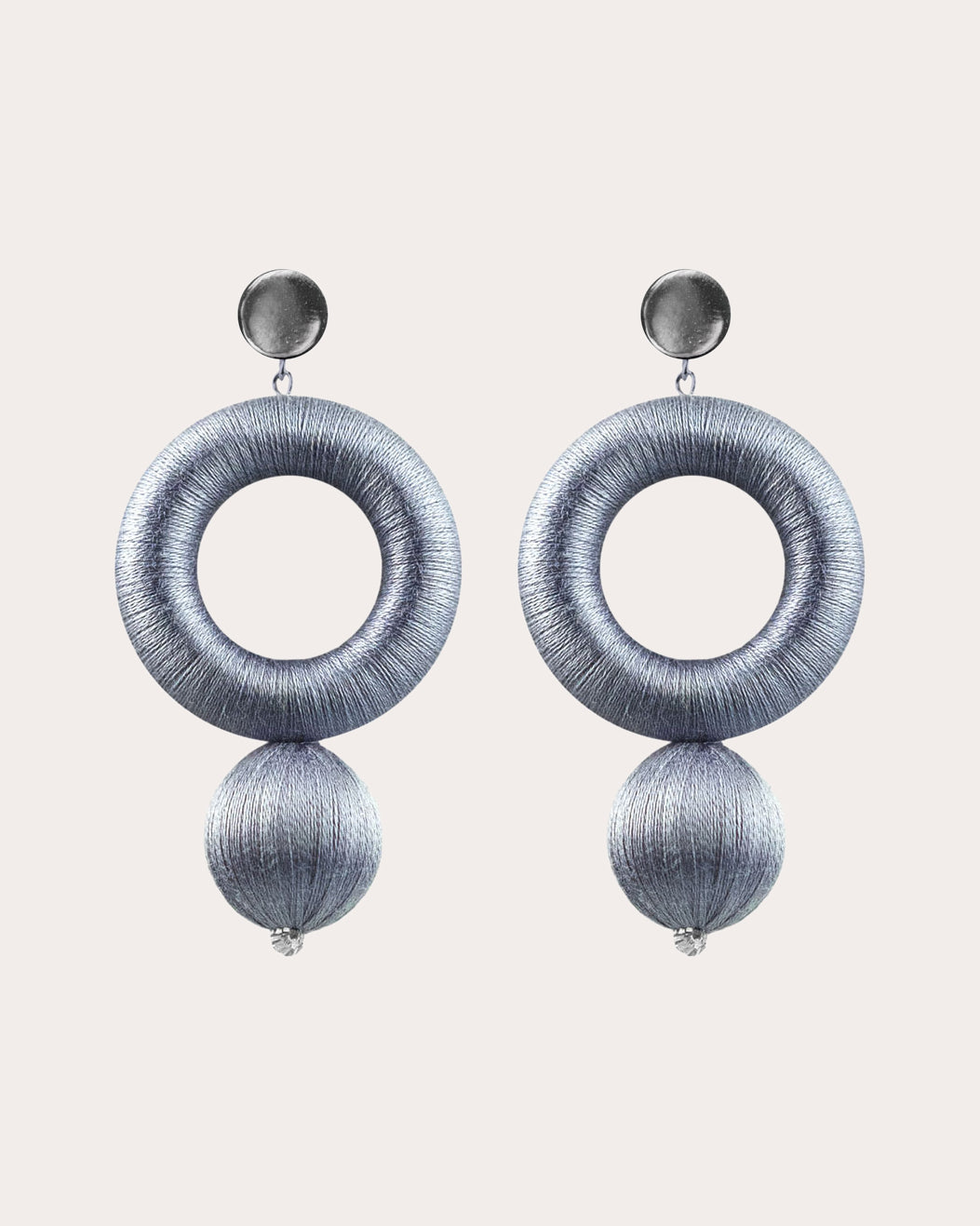 Moondust Silver Saskia Drop Earrings