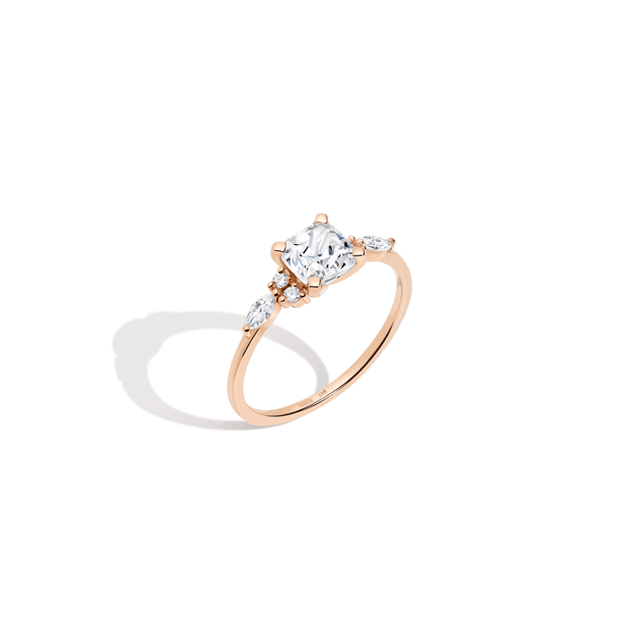 cushion-cut-floral-diamond-ring-in-14k-rose-gold-aurate