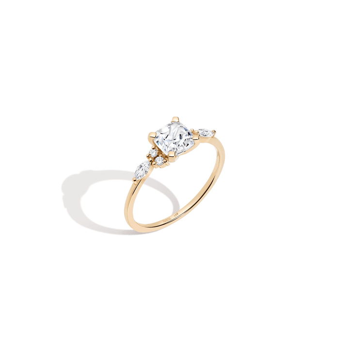 cushion-cut-floral-diamond-ring-in-18k-yellow-gold-aurate