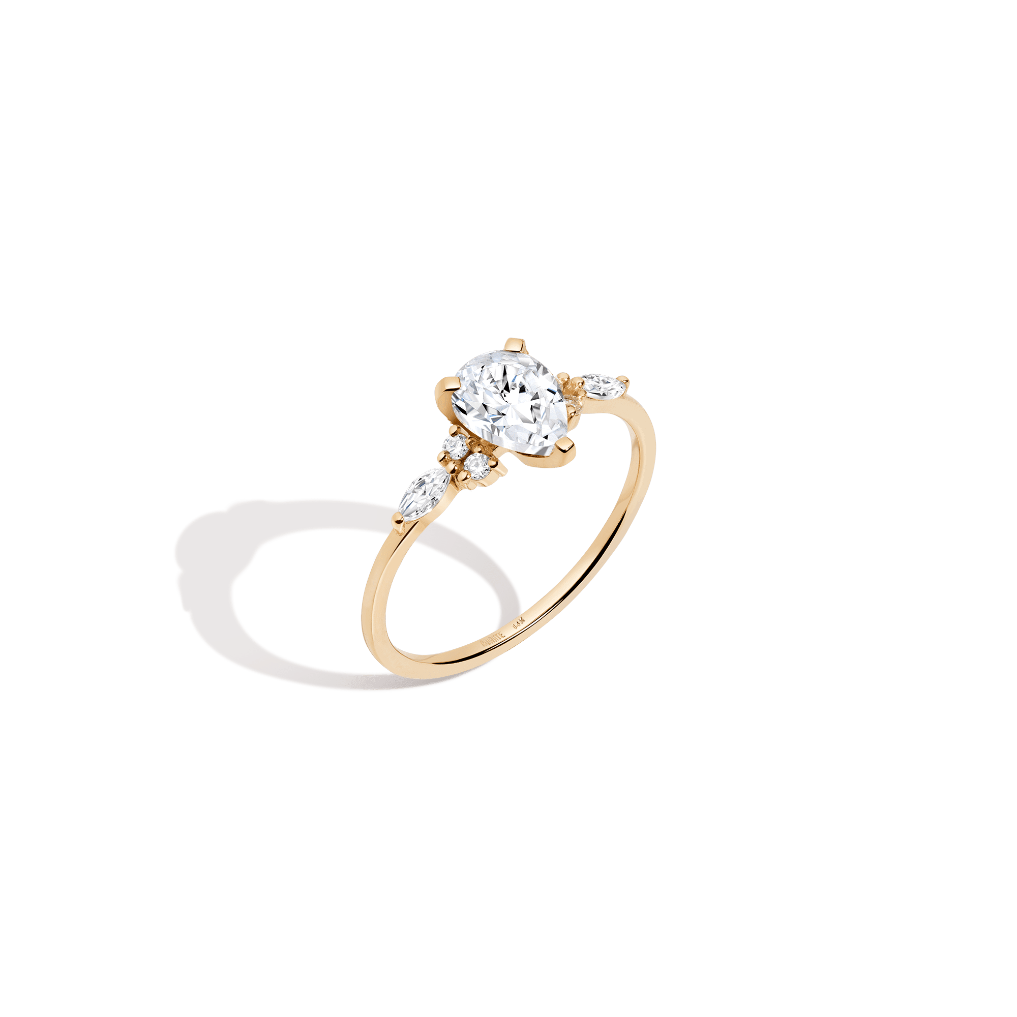 pear-cut-floral-diamond-ring-natural-diamond-in-14k-yellow-gold-aurate