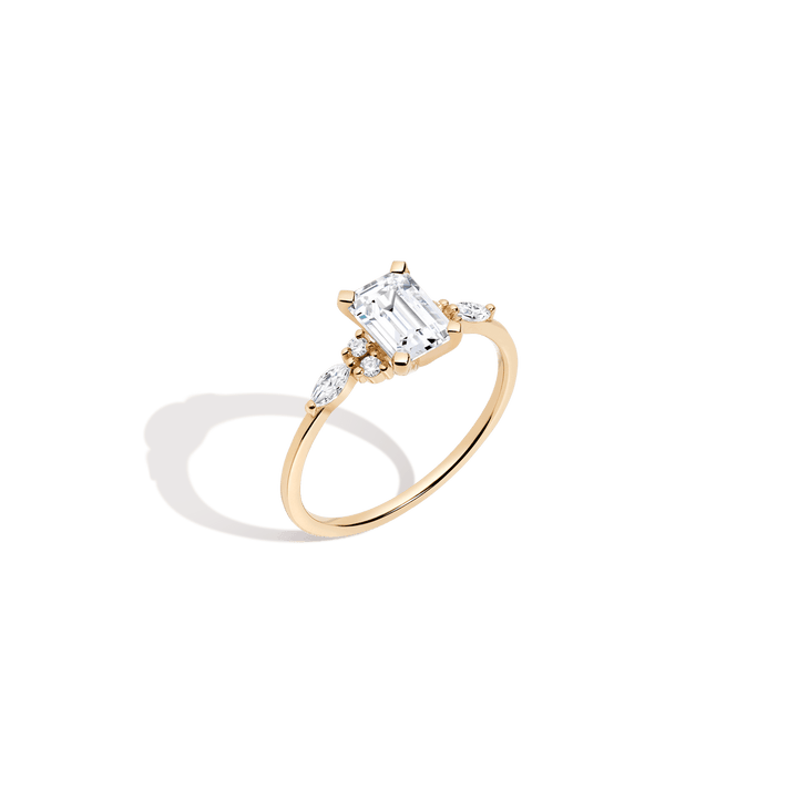 emerald-cut-floral-diamond-ring-in-14k-yellow-gold-aurate