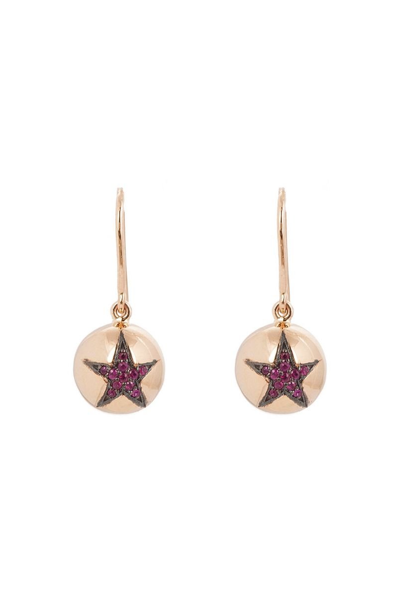 round-star-earrings