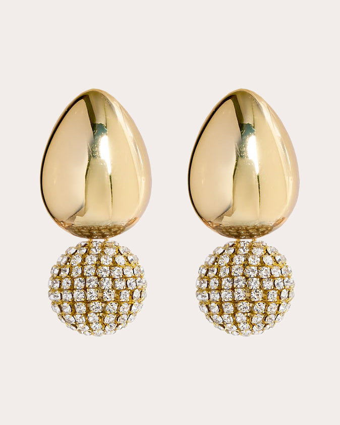 Golden Dusk Tulia Glam Drop Earrings