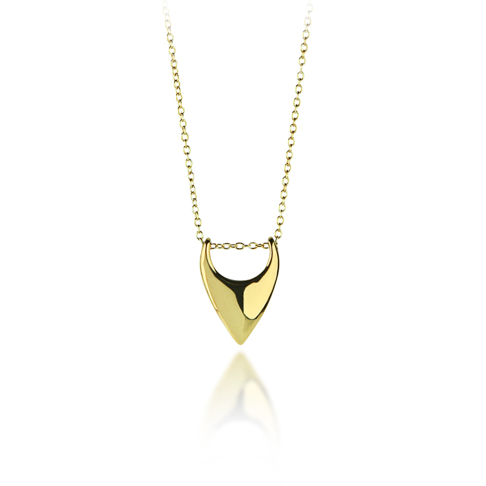 arrow-necklace-gold