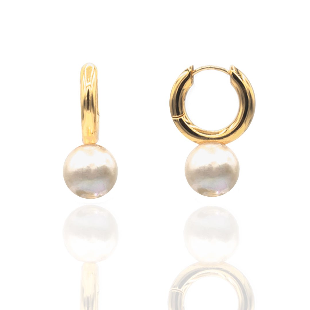 Kayde Freshwater Pearl Hoops