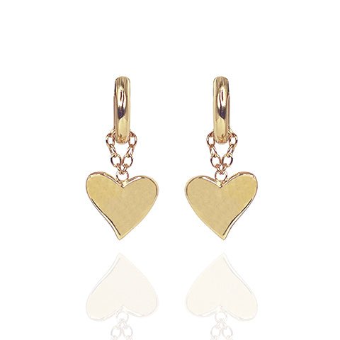 Jille Bean Heart Hoops