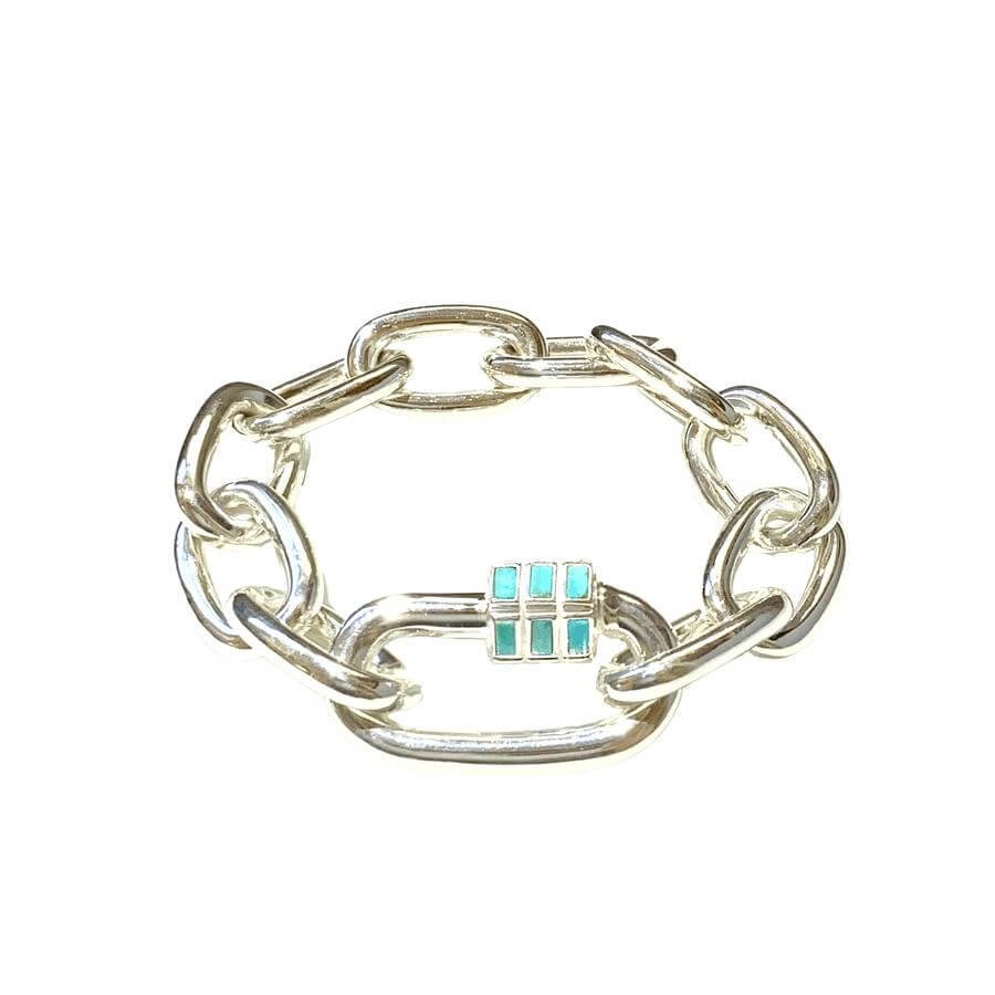 silver-turquoise-bracelet-set